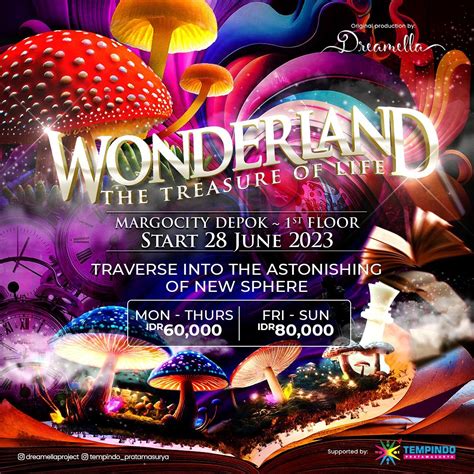 Jelajahi Wonderland The Treasure of Life, Margo City Depok!