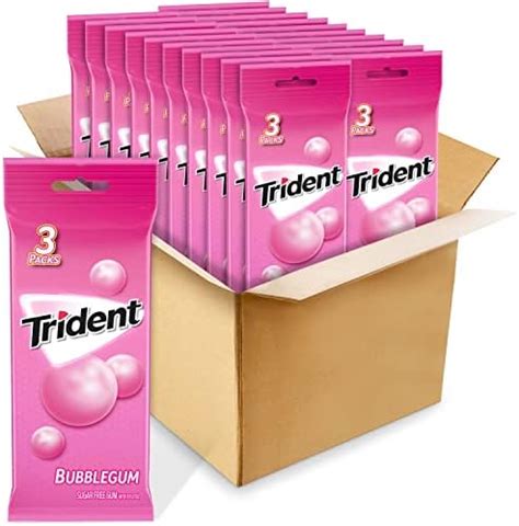 Trident Sugar Free Gum Variety Pack 21 Packs Of 14 Pieces 294 Total Pieces