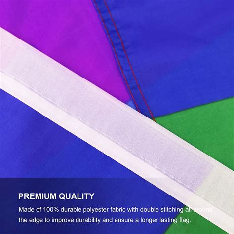 Buy Pack Gay Pride Flags Husdow Large Rainbow Pride Flags Lgbt Flag