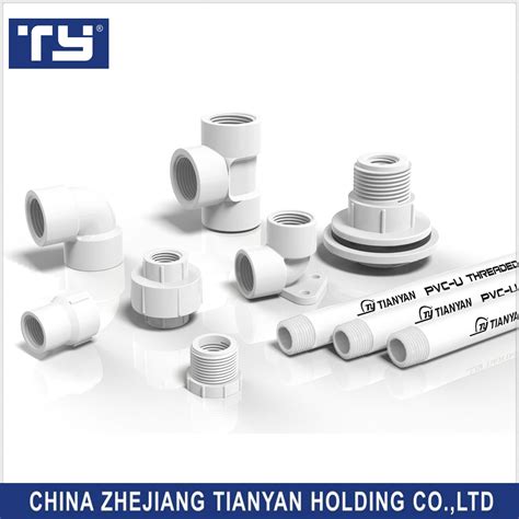 PVC Pressure Plastic Pipe Tube Fitting For BS Standard Offer OEM