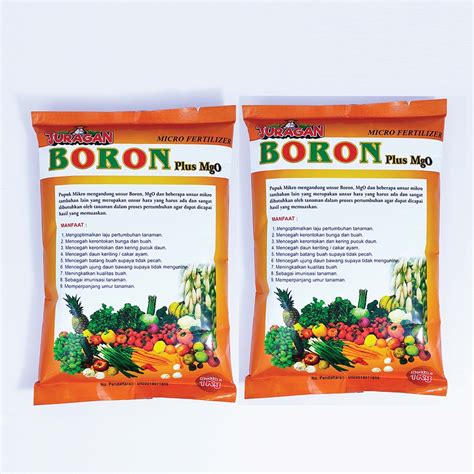 Jual Pupuk TERBAIK Boron Plus Mgo Juragan Micro Fertilizer Untuk Semua