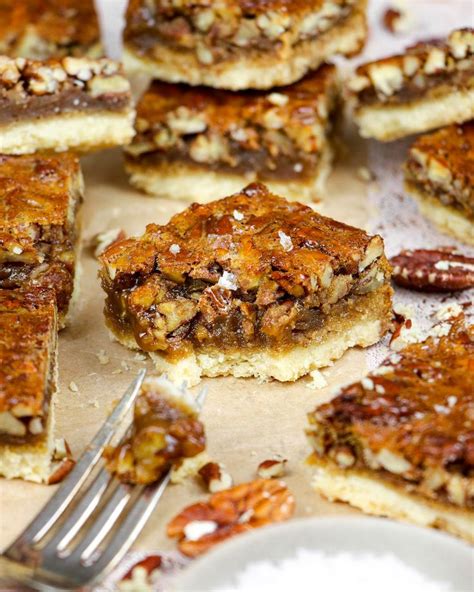 Easy Caramel Pecan Pie Bars Caramel Pecan Pie Pecan Pie Bars