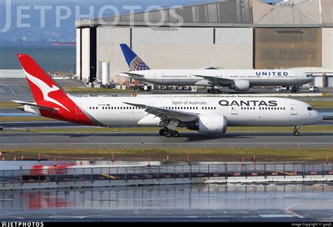 Vh Znk Boeing Dreamliner Qantas Gaojb Jetphotos