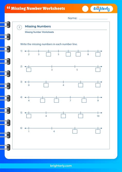 Free Printable Missing Number Worksheets for Kids [PDFs]