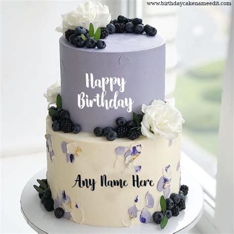 Happy Birthday Big Cake Images With Name Editor