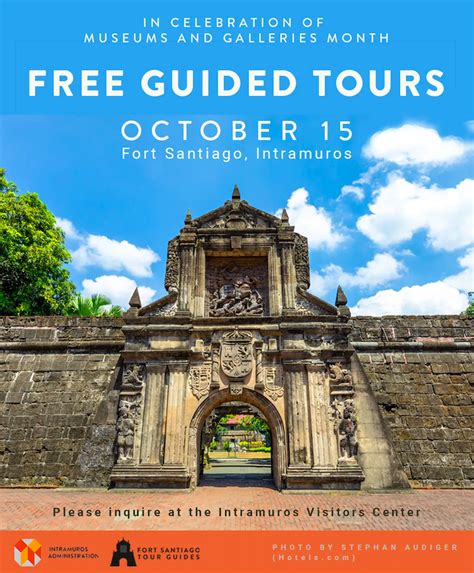 Free Guided Tour October Intramuros Administration