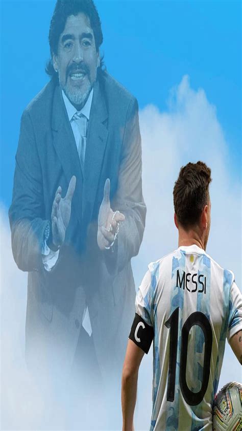 Maradona Y Messi Argentina Hd Phone Wallpaper Peakpx