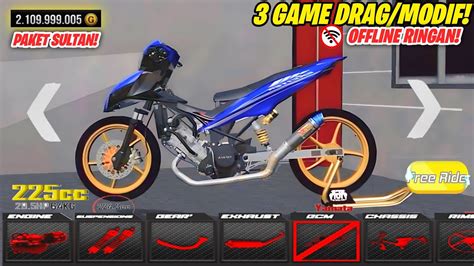 Ada Mx King Trondol🔥3 Game Balap Drag Racing Android Terbaik Bebas Pilih Motor Bisa Modifikasi