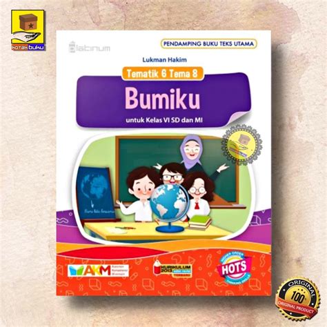 Jual BUKU TEMATIK SD KELAS 6 TEMA 1 2 3 4 5 6 7 8 9 AKM HOTS PLATINUM