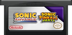 Combo Pack Sonic Advance Sonic Pinball Party Details Launchbox