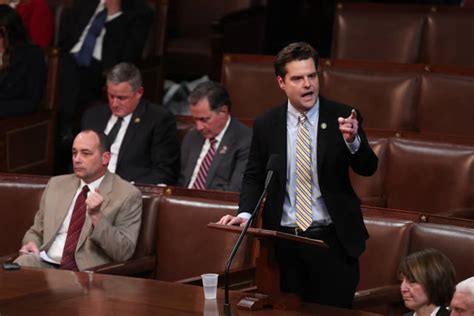 Rep Gaetz Nominates Trump In 11th Round Of Voting For House Speaker