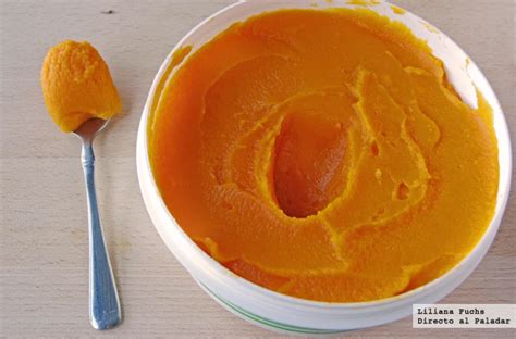 Puré de calabaa casero Receta de cocina fácil sencilla y deliciosa