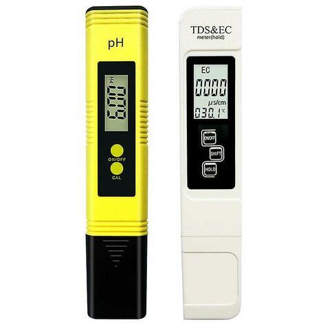 Ulisem Testeur De Ph Testeur De Ph De Piscine Mesure Tds Ph Ec