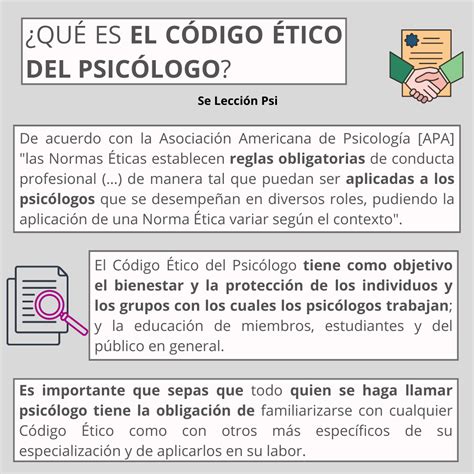 Qu Es El C Digo Tico Del Psic Logo Codigo Etico Del Psicologo