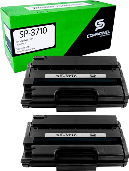 Toner Compativel Para Uso Em Ricoh Sp Dn Sp Sf