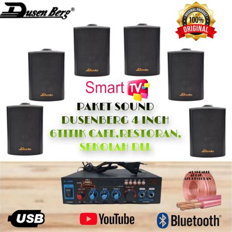 Jual Paket Sound Speaker Titik Inch Dusenberg Buat Cafe Restoran