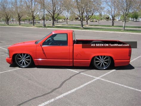 1998 Chopped And Slammed Silverado 1500 Half Ton Single Cab Short Bed Truck