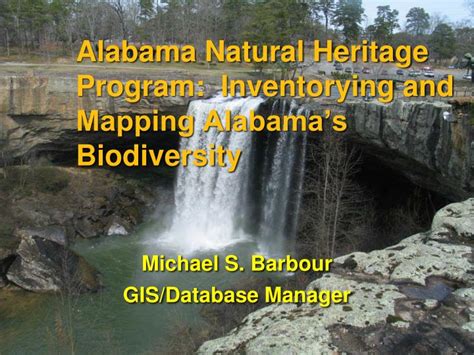 Ppt Alabama Natural Heritage Program Inventorying And Mapping