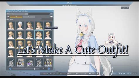 PSO2 NGS Let S Make A Cute Maid Outfit In The Ngs Character Creator