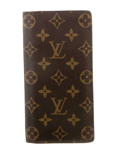 Louis Vuitton 2007 Lv Monogram Bifold Wallet Brown Wallets Accessories Lou791222 The Realreal