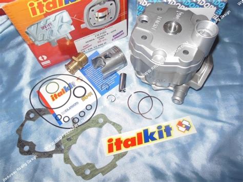 Kit 50cc high engine Ø39 86mm ITALKIT Racing Aluminium bi segment DERBI