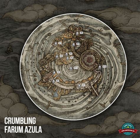 Elden Ring Sites Of Grace Crumbling Farum Azula List