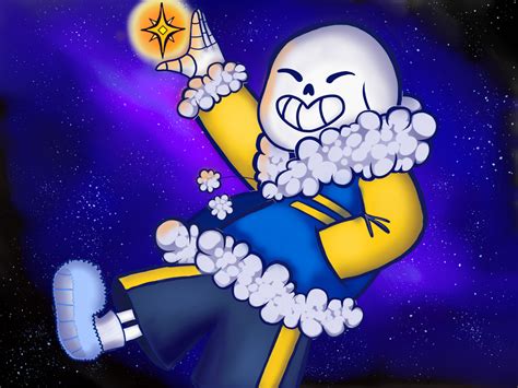 Outertale Sans By Poppyplanter80 On Deviantart