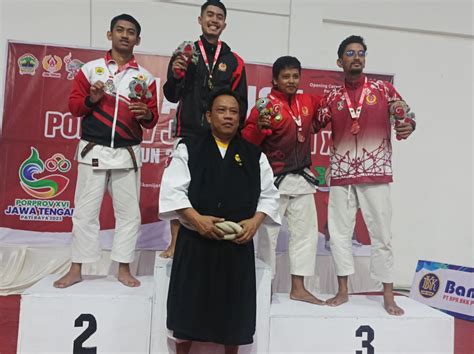 Raih 10 Emas Semarang Juara Umum Kempo Porprov XVI Jateng Web Koni