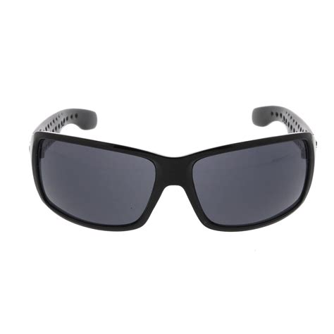 Mens Hip Hop Rapper Og Wide Arm Blacked Out Lens Rectangle Locs Sungl