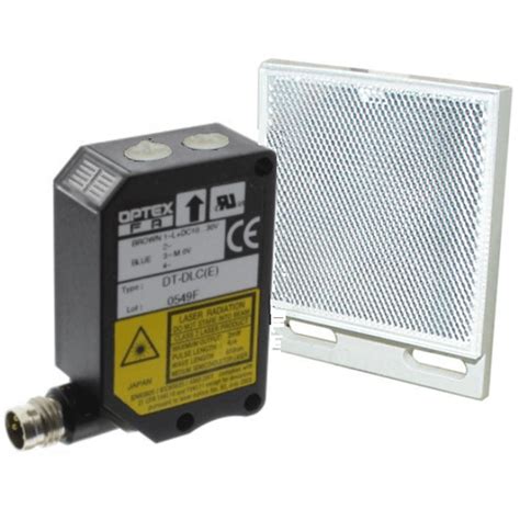 Sensor Retrorrefletivo DR 500CP E Optex BR Sensor