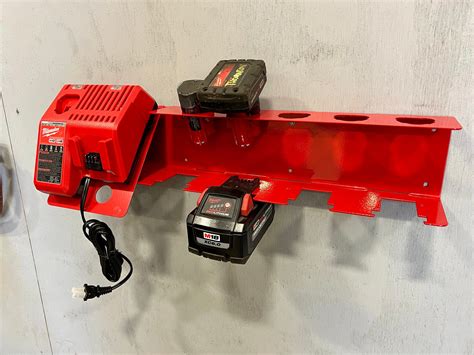 Milwaukee M M Charging And Battery Station Etsy In