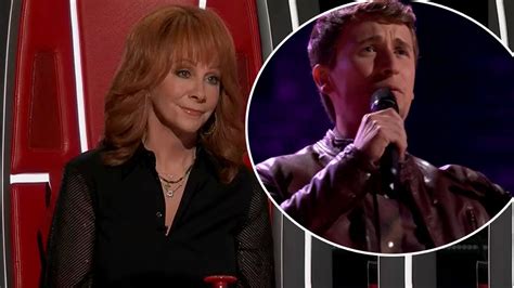 The Voice Reba Mcentire Cries After Dylan Carter Covers Whitney