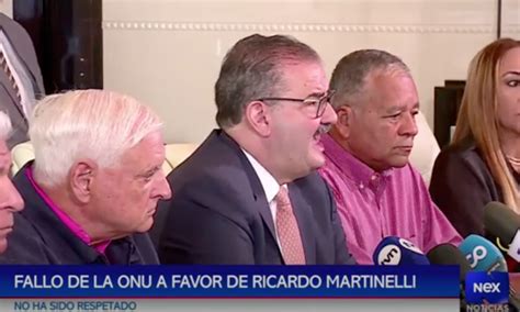 Fallo De La Onu A Favor De Ricardo Martinelli No Ha Sido Respetado