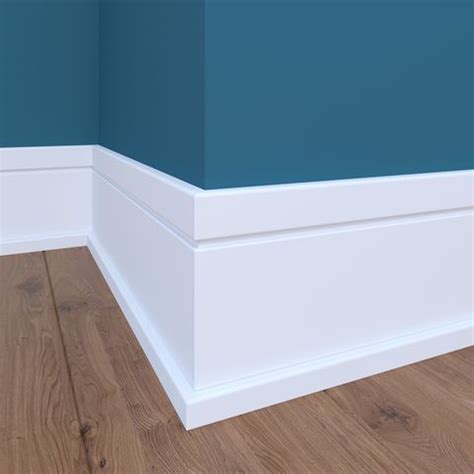 Smooth Factory Primer | Baseboard styles, Baseboard trim, Baseboard moulding