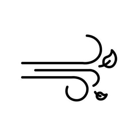 Wind Icon Vector 583904 Vector Art at Vecteezy