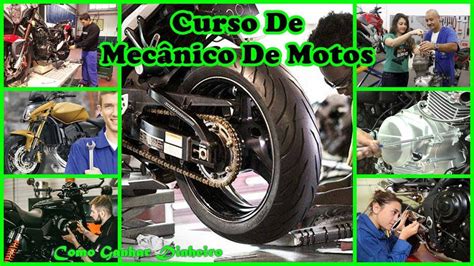 Curso Completo De MecÂnico De Motos Aprenda Tudo Sobre Mecânica P