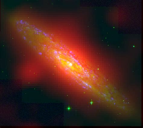 Astronomers probe swirling particles in halo of starburst galaxy - ICRAR