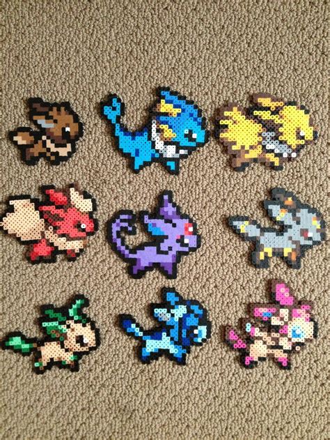 Eeveelution Perler Bead Set By Clayforpay On Deviantart Pokemon