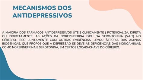 Farmacologia Revis O Sobre Os Farmacos Antidepressivos Pdf