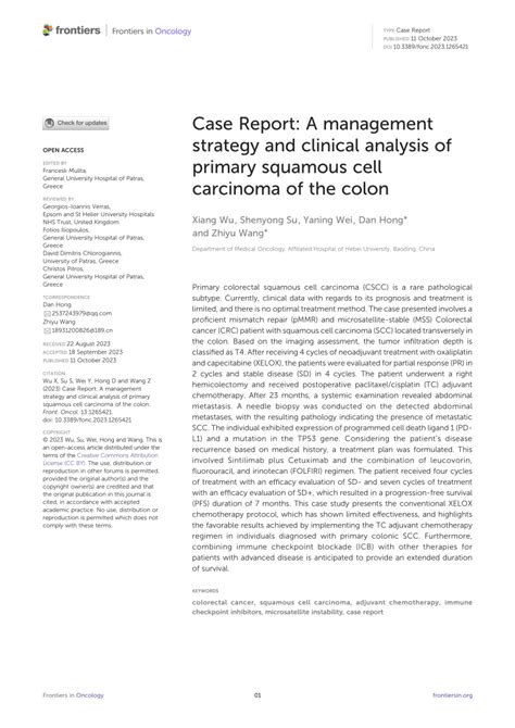 Pdf Case Report A Management Strategy And Clinical Analysis Of