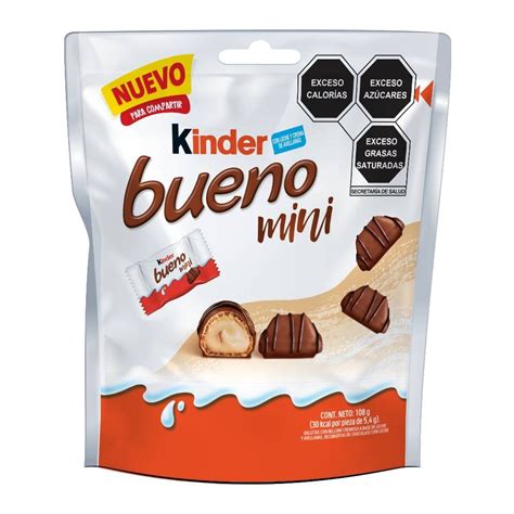 Chocolate Kinder Bueno Mini 108 G Bodega Aurrera Despensa A Tu Casa