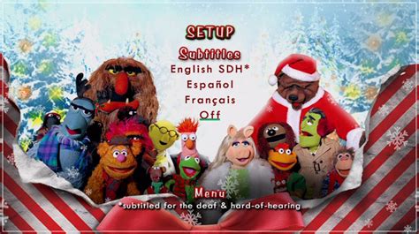 It’s a Very Merry Muppet Christmas Movie (2002) – DVD Menus