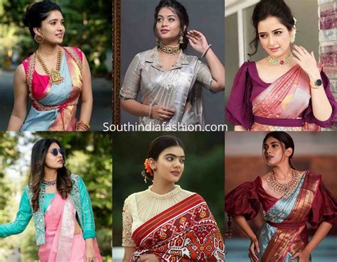 Blouse Designs For Simple Sarees Atelier Yuwa Ciao Jp