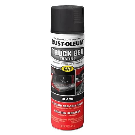 Rust Oleum Automotive Oz Black Truck Bed Coating Spray Pack