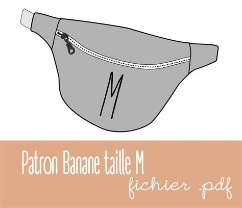 Patron De Banane Taille M Etsy France