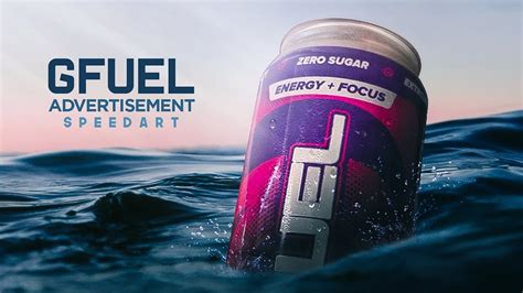 ⌠speedart⌡ Gfuel Fazeberry Advertisement Design Youtube