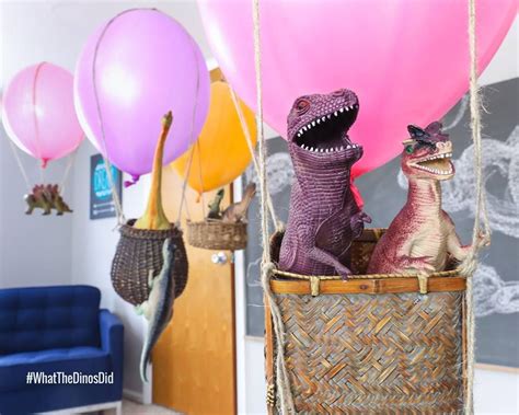 Hot Air Balloons Dinosaur Theme Party The Good Dinosaur Dinosaur