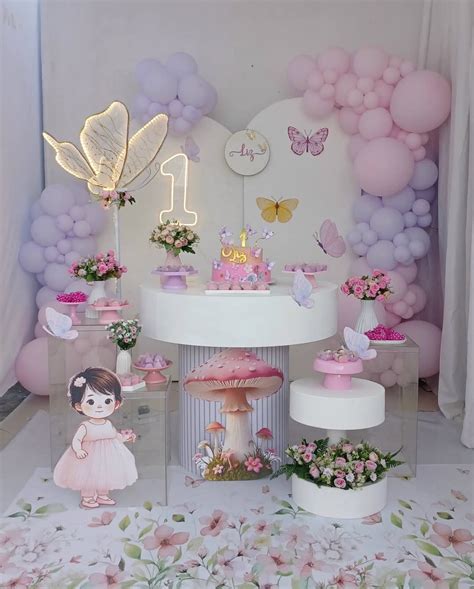 Decoração Jardim Encantado Borboletas - Decoração jardim das borboletas | Aniversário do jardim encantado ...