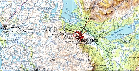 ОКРЕСТНОСТИ НОРИЛЬСКА НА СТАРИННЫХ КАРТАХ РОССИИ (12): kras_yar ...