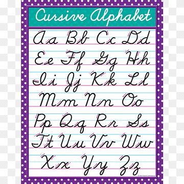 Cursive Letters Alphabet | Onvacationswall.com